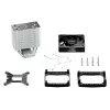 Dissipador de ar para processador be quiet Pure Rock slim 3 10 cm prateado 1 unid.
