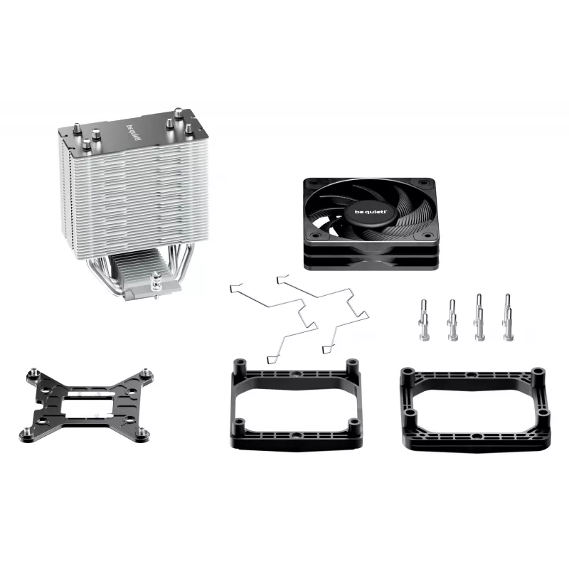 Dissipador de ar para processador be quiet Pure Rock slim 3 10 cm prateado 1 unid.