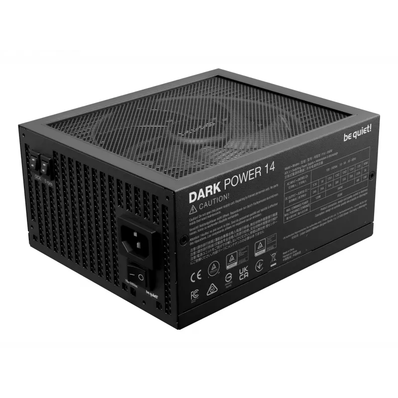 Fonte de alimentação be quiet! Dark Power 14 850 W - 80 Plus Titanium 20+4 pin ATX ATX preta