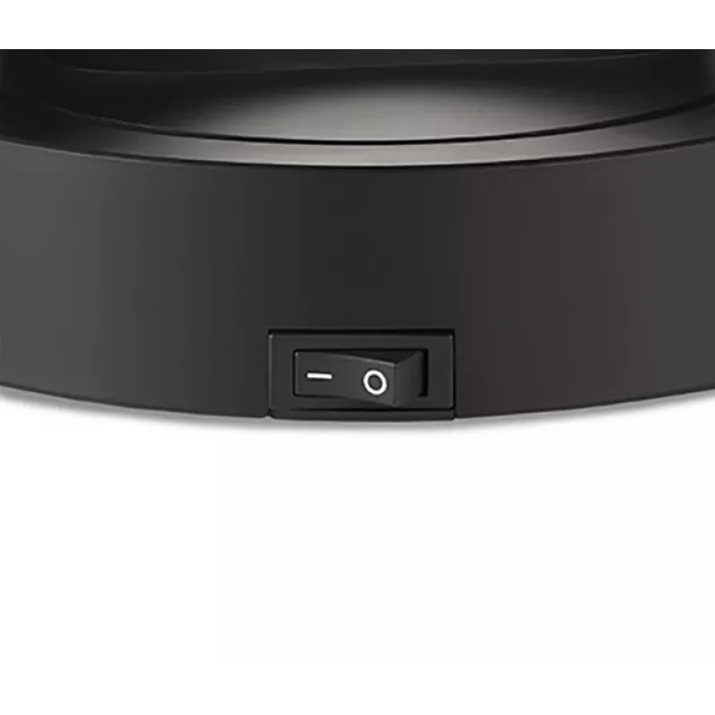 Unold 86535 aquecedor de ventoinha cerâmico 3D, 1800 W, comando à distância, oscilação de 80°, inclinação de 45°, temporizador de 8 h, preto/cobre