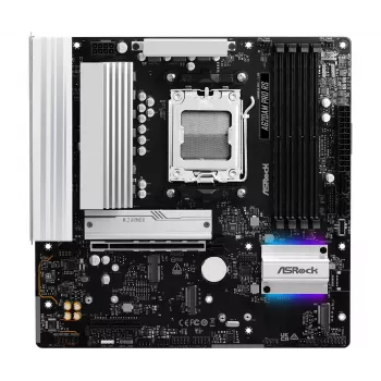 Placa-mãe ASRock A620AM Pro Rs AM5 AMD A620A 4 X DDR5 1 X HDMI 2.1 Tmds/frl 8g compatível 1 X DisplayPort 1.4 com DSC mATX