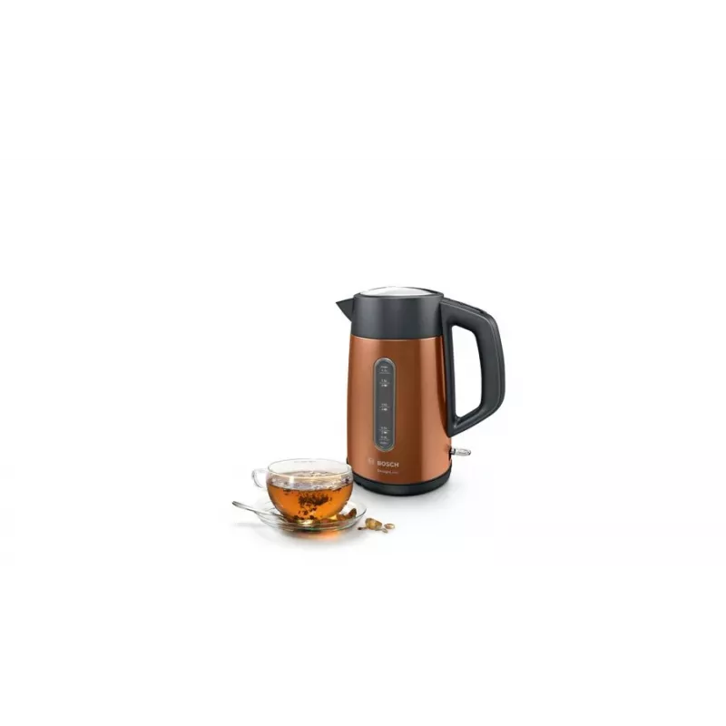 Chaleira elétrica Bosch TWK4P439 1,7 L 2400 W Preto, Dourado