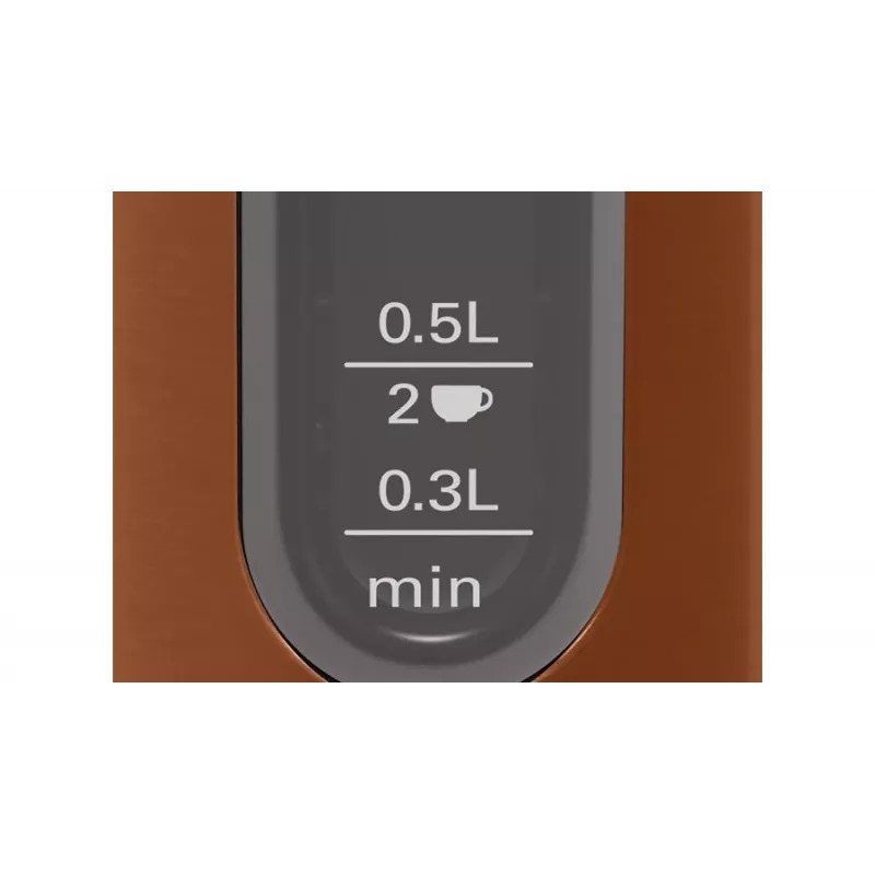 Chaleira elétrica Bosch TWK4P439 1,7 L 2400 W Preto, Dourado