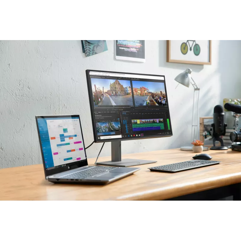 Monitor de computador HP Z25xs G3 63,5 cm (25 polegadas) 2560 x 1440 píxeis Quad HD Preto