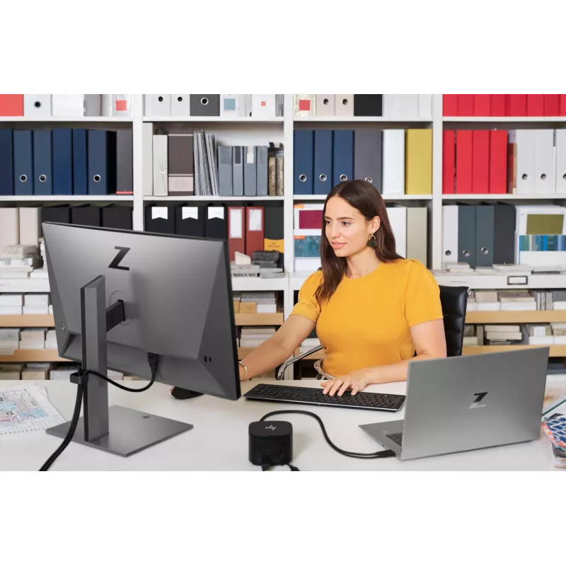 Monitor de computador HP Z25xs G3 63,5 cm (25 polegadas) 2560 x 1440 píxeis Quad HD Preto
