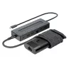 Hub USB-C e carregador de portátil HP 9H0H9AA#ABB Design compacto, conectividade versátil