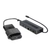 Hub USB-C e carregador de portátil HP 9H0H9AA#ABB Design compacto, conectividade versátil