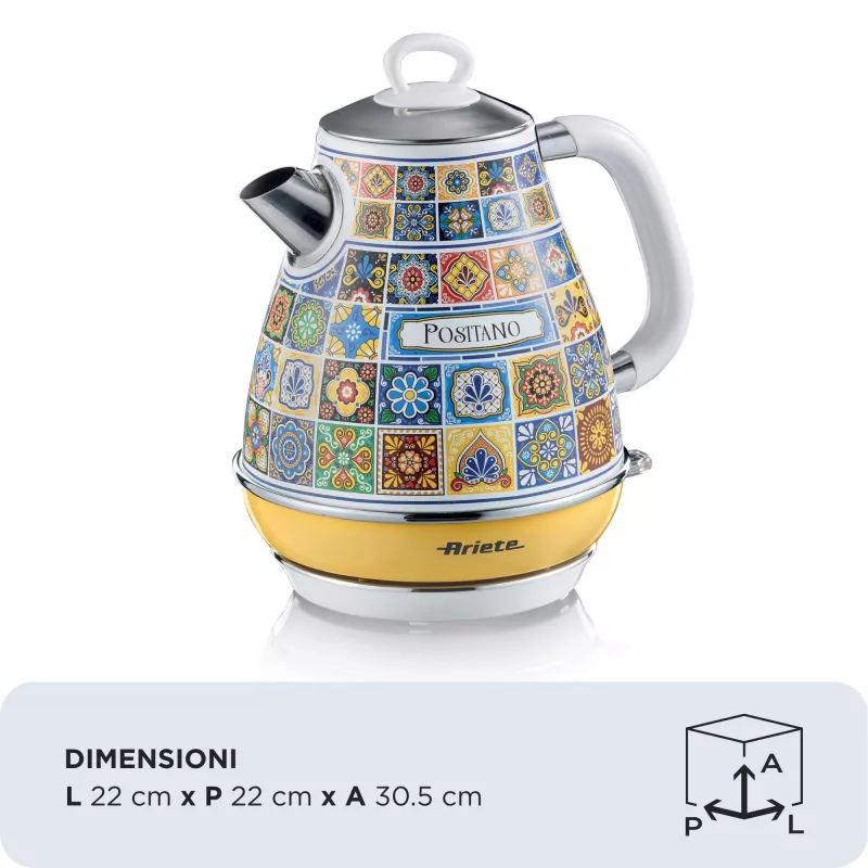 Chaleira Ariete 2869/0P 1,7L 2200W Multicolor Amarelo