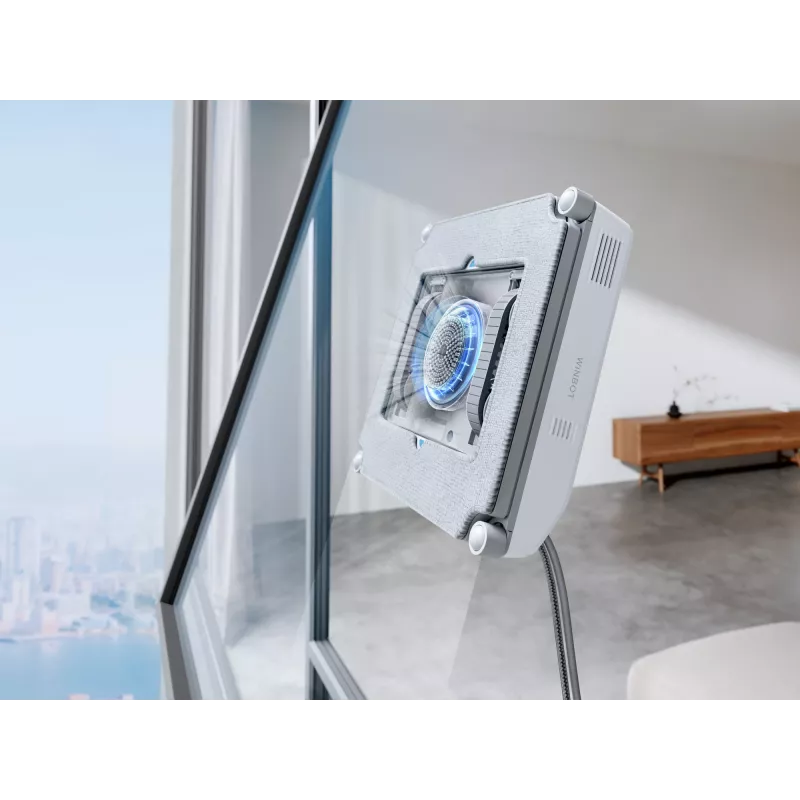 Ecovacs WINBOT MINI WG841-01TD robô limpa-vidros, cinzento/branco