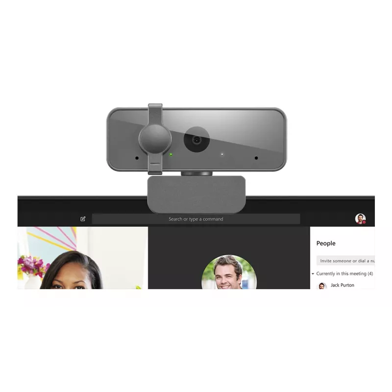 Webcam Lenovo GXC1S15023 1920 x 1080 píxeis USB 2.0 Cinzento