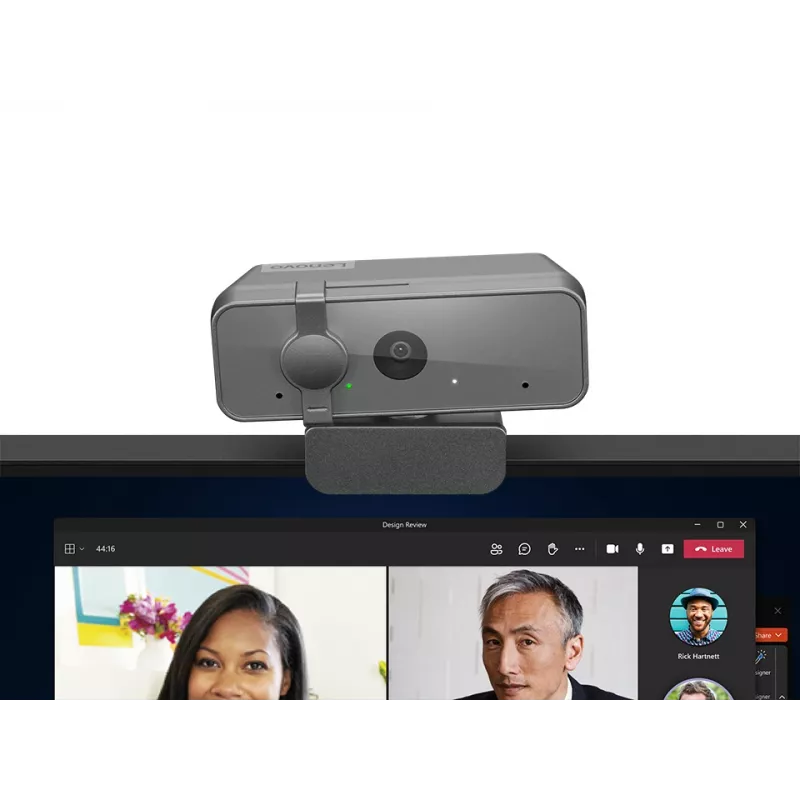 Webcam Lenovo GXC1S15023 1920 x 1080 píxeis USB 2.0 Cinzento