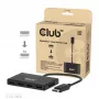 Hub CLUB3D Quad DisplayPort™ – 4 x resolução 4K @ 30Hz, suporte MST