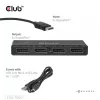Hub CLUB3D Quad DisplayPort™ – 4 x resolução 4K @ 30Hz, suporte MST