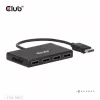 Hub CLUB3D Quad DisplayPort™ – 4 x resolução 4K @ 30Hz, suporte MST