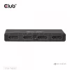 Hub CLUB3D Quad DisplayPort™ – 4 x resolução 4K @ 30Hz, suporte MST