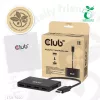 Hub CLUB3D Quad DisplayPort™ – 4 x resolução 4K @ 30Hz, suporte MST