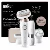 Depiladora Braun Silk-épil 9 Flex 9-360 3D 40 pinças Rosa, Branco