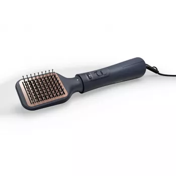 Conjunto de styling de cabelo Philips 5000 Series BHA530/00 — prancha e modelador de caracóis, 1000 W, 3 níveis de calor, tecnologia iónica, 5 acessórios, cabo de 2 m, preto