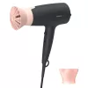 Secador de cabelo Philips 3000 series BHD350/10, DC, preto, rosa, argola de suspensão, 1,8 m, 2100 W, 220 - 240 V