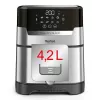 Fritadeira de ar quente Tefal Easy Fry & Grill EY505D aparelho individual 4,2 L autónomo 1550 W aço inoxidável