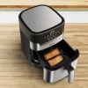 Fritadeira de ar quente Tefal Easy Fry & Grill EY505D aparelho individual 4,2 L autónomo 1550 W aço inoxidável