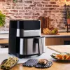 Fritadeira de ar quente Tefal Easy Fry & Grill EY505D aparelho individual 4,2 L autónomo 1550 W aço inoxidável