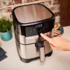 Fritadeira de ar quente Tefal Easy Fry & Grill EY505D aparelho individual 4,2 L autónomo 1550 W aço inoxidável