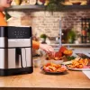 Fritadeira de ar quente Tefal Easy Fry & Grill EY505D aparelho individual 4,2 L autónomo 1550 W aço inoxidável