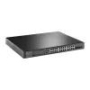 Switch gerido TP-Link Omada 24 portas Gigabit e 4 portas 10GE SFP+ L2+ com 24 portas PoE+