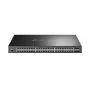 Switch gerido TP-Link Omada 48 portas Gigabit e 4 portas 10GE SFP+ L2+ com 48 portas PoE+