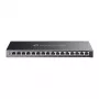 Switch inteligente TP-Link Omada 16 portas Gigabit com 8 portas PoE+, gerido, L2/L2+, Gigabit Ethernet (10/100/1000), Power over Ethernet (PoE), montagem em rack