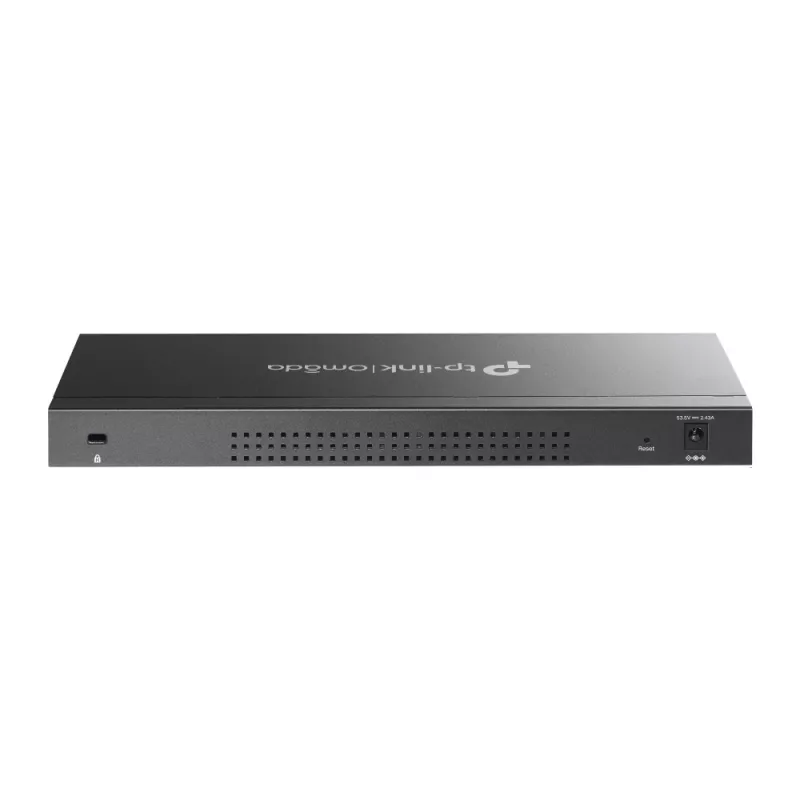 Switch inteligente TP-Link Omada 16 portas Gigabit com 8 portas PoE+, gerido, L2/L2+, Gigabit Ethernet (10/100/1000), Power over Ethernet (PoE), montagem em rack