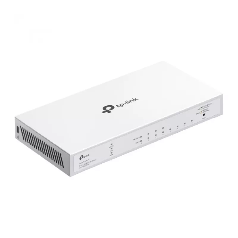 Switch de rede TP-Link FESTA FS308GP gerido Gigabit Ethernet (10/100/1000) Power over Ethernet (PoE) branco