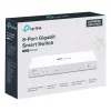 Switch gerido TP-Link Festa FS308G, 8 portas Gigabit, L2/L2+, branco