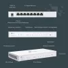 Switch gerido TP-Link Festa FS308G, 8 portas Gigabit, L2/L2+, branco