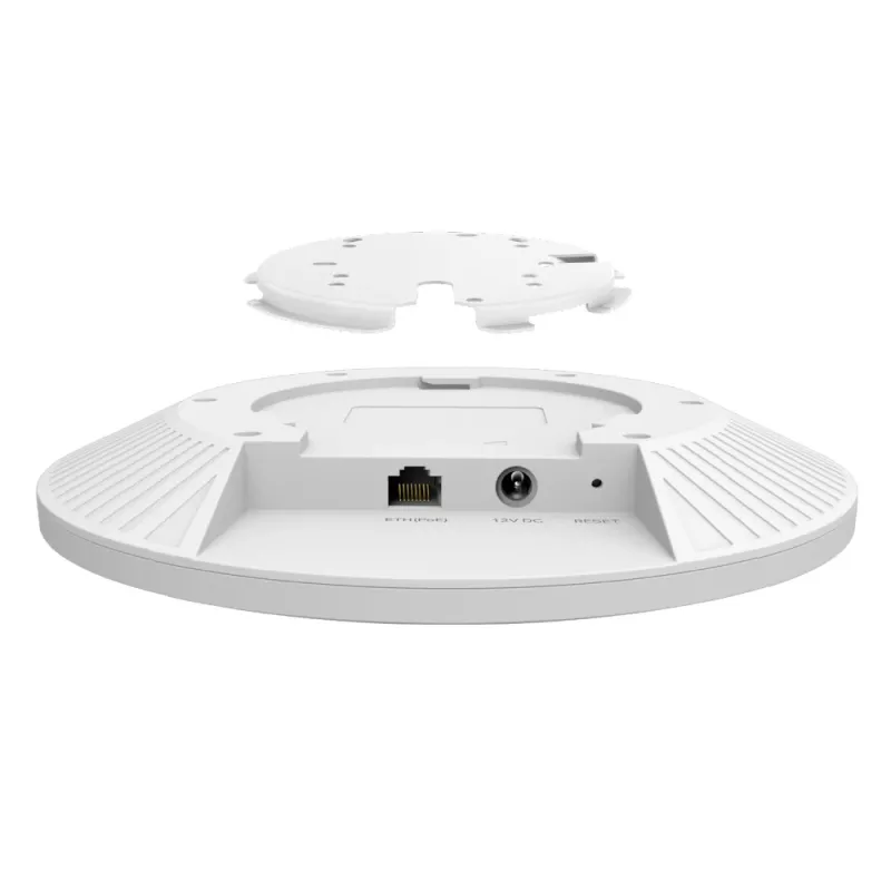 Ponto de acesso TP-Link Omada AX5400 para montagem no teto WiFi 6
