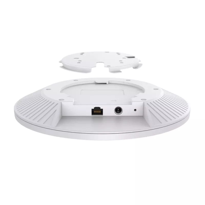 Ponto de acesso TP-Link Omada BE9300 para montagem no teto Tri-Band Wi-Fi 7