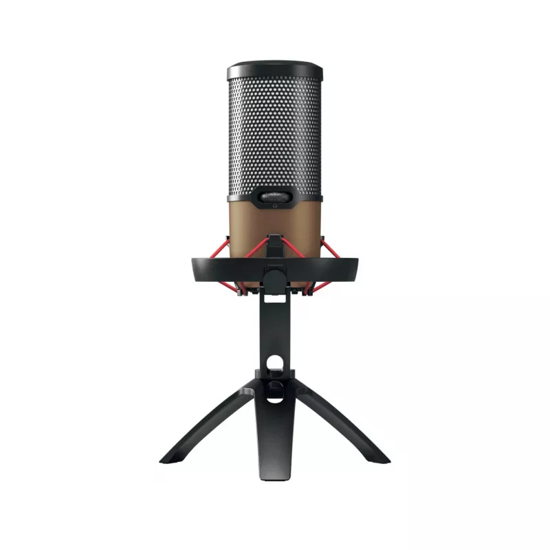 CHERRY UM 9.0 PRO RGB microfone de mesa preto, cobre