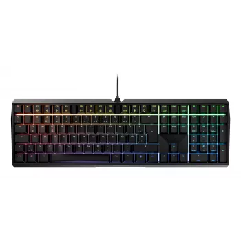 CHERRY MX 3.0S RGB teclado gaming USB QWERTZ alemão preto