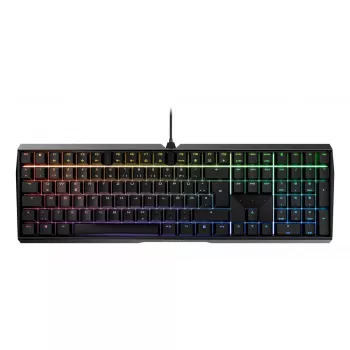CHERRY MX 3.0S RGB teclado gaming USB QWERTZ alemão preto