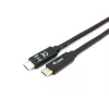 Equip cabo USB 3.2 Gen 1x1 Type-C para C, M/M, 2,0 m, 2 m, USB C, USB C, USB 3.2 Gen 1 (3.1 Gen 1), 5 Gbit/s, preto