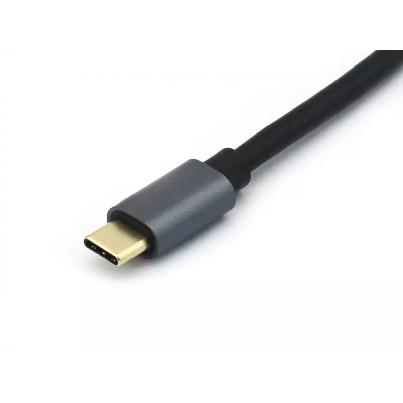 Equip cabo USB 3.2 Gen 2x1 Type-C para C, M/M, 1.0m, 5A