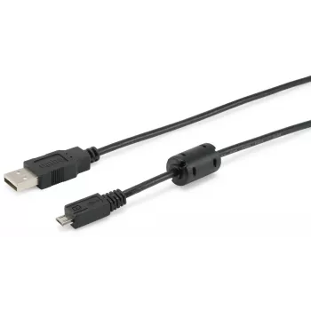 Cabo USB 2.0 Type-A para Micro-B Equip 128596 1,0 m preto