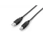 Equip cabo USB 2.0 Type-A para Type-B, 2,0 m, preto