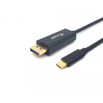 Equip cabo USB-C para DisplayPort, ficha/ficha, 3,0 m, 4K/60Hz