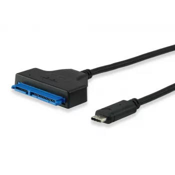 Equip cabo USB Type-C para SATA, preto, 6 Gbit/s, 50 mm, 150 mm, 500 mm, 50 g