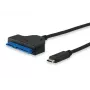 Equip cabo USB Type-C para SATA, preto, 6 Gbit/s, 50 mm, 150 mm, 500 mm, 50 g