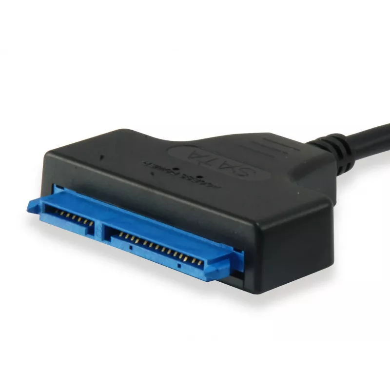 Equip cabo USB Type-C para SATA, preto, 6 Gbit/s, 50 mm, 150 mm, 500 mm, 50 g