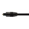 Cabo de áudio digital ótico SPDIF TOSLINK Equip, 1,8 m, TOSLINK, ficha, TOSLINK, ficha, 1,8 m, preto