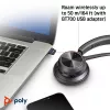 HP Poly Voyager 4310 auscultador USB-A certificado Microsoft Teams + dongle BT700-D